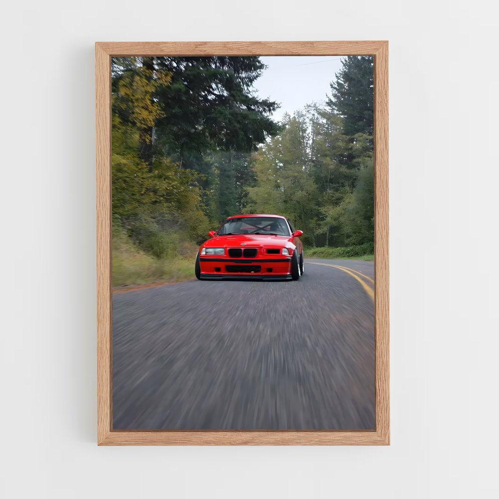 Poster Road Trip E36 – affiche BMW (vue 4)